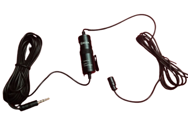 Boya by-M1 Lavalier Microphone Lapel Clip-on Microphone 2023