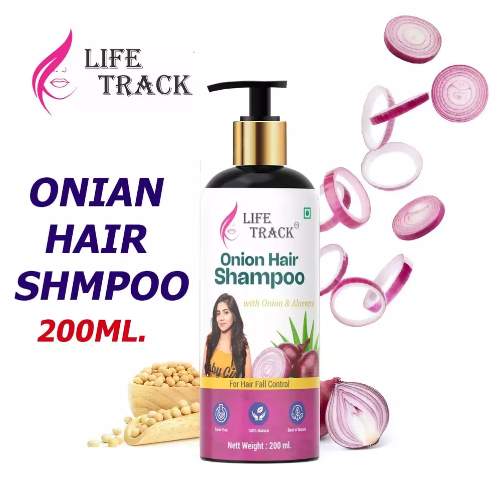LIFETRACK ONION HAIR SHAMPOO FOR HAIR FALL nBmBazar
