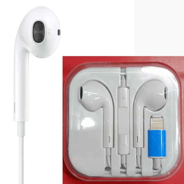 Apple Original Earpods Earphones With Remote And Mic For Iphone | Apple EarPods | Earphone Lightning Connector | iphone Headphone