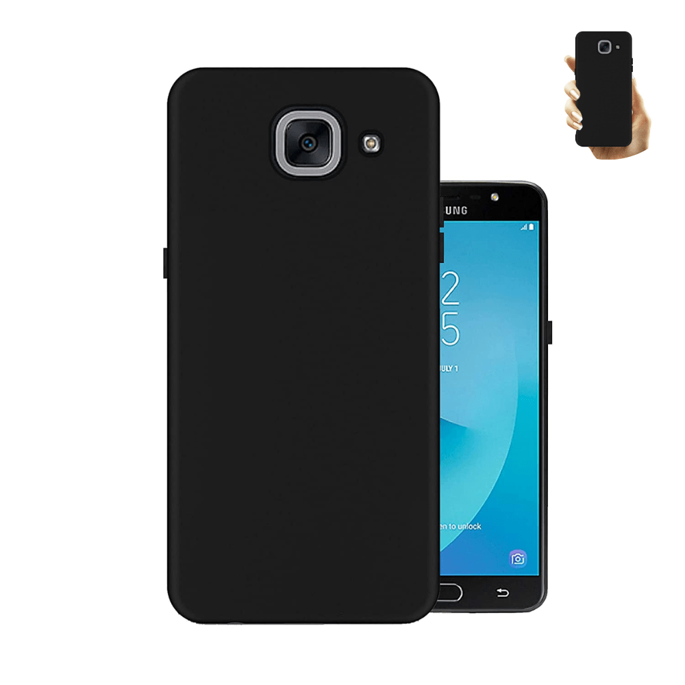 Samsung J7 Max Silicon Back Cover With Camera Protection
