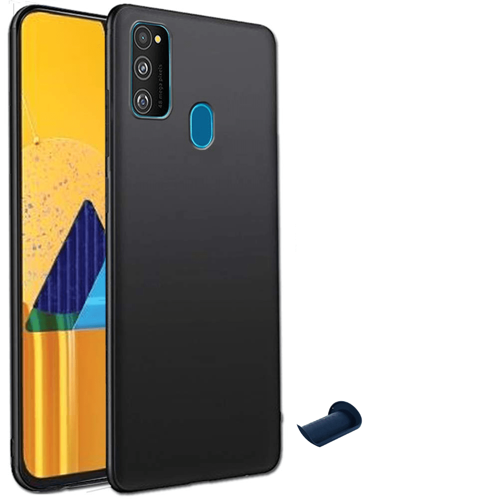 Samsung M21/ M30s Silicon Back Cover With Camera Protection
