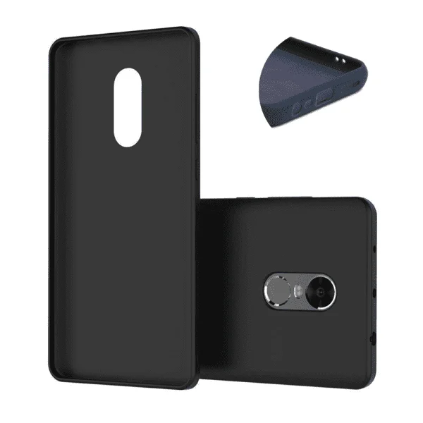 Redmi Note 5 Silicone Back Cover With Camera Protection