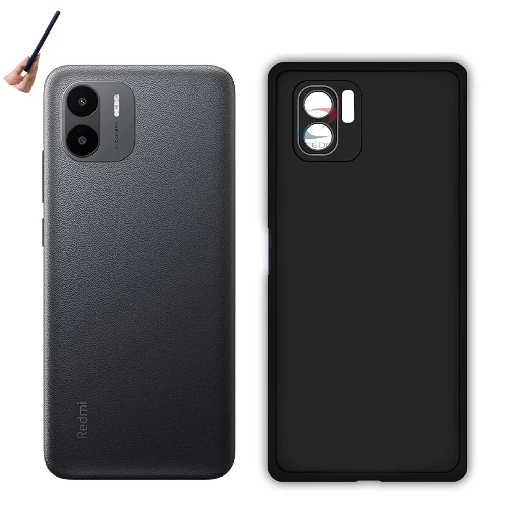 Redmi A1 Silicon Back Cover With Camera Protection