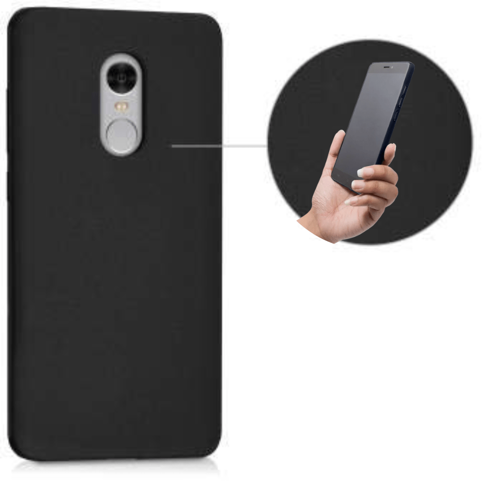 Redmi Note 5 Silicone Back Cover With Camera Protection