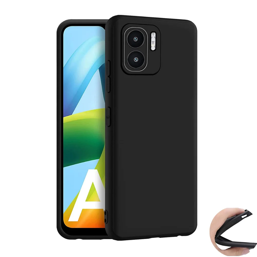 Redmi A1 Silicon Back Cover With Camera Protection