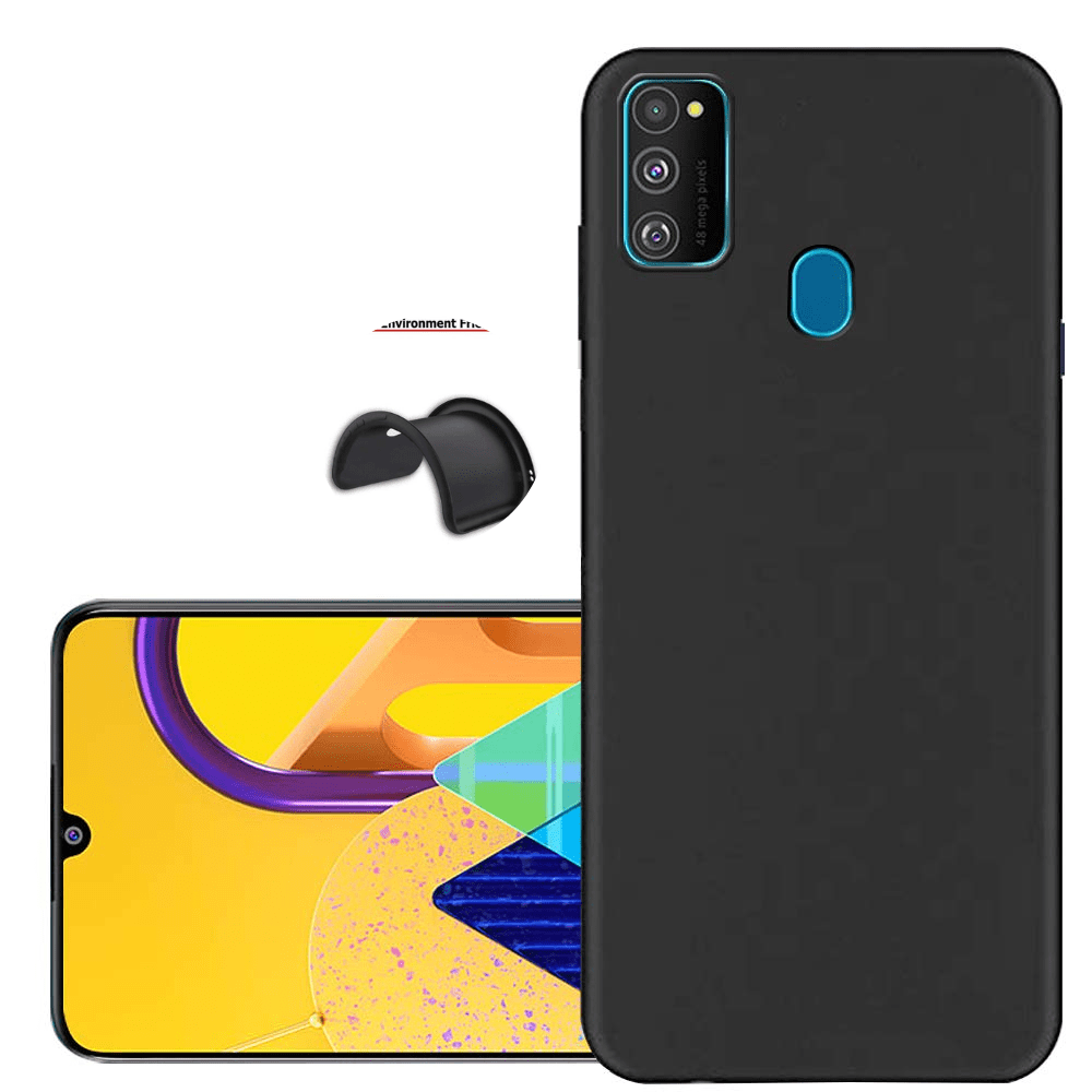 Samsung M21/ M30s Silicon Back Cover With Camera Protection