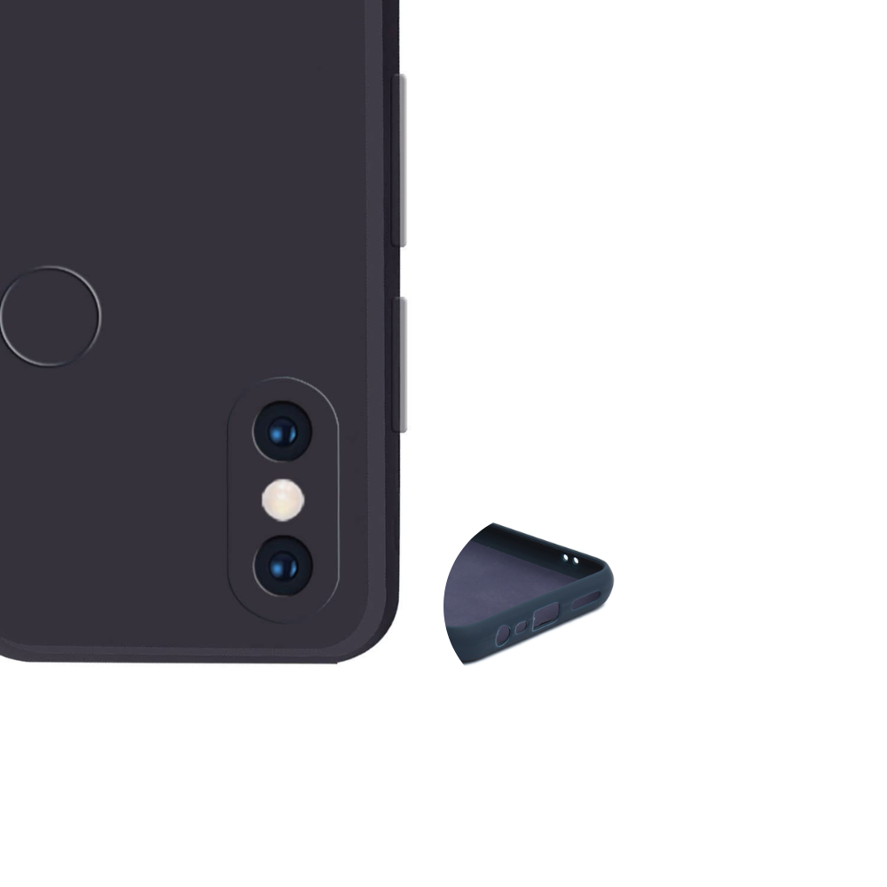 Redmi Y2 Silicon Back Cover With Camera Protection