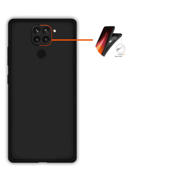 Redmi Note 9 Silicon Back Cover With Camera Protection
