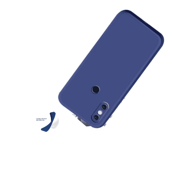 Redmi Note 5 Pro Silicone Back Cover With Camera Protection