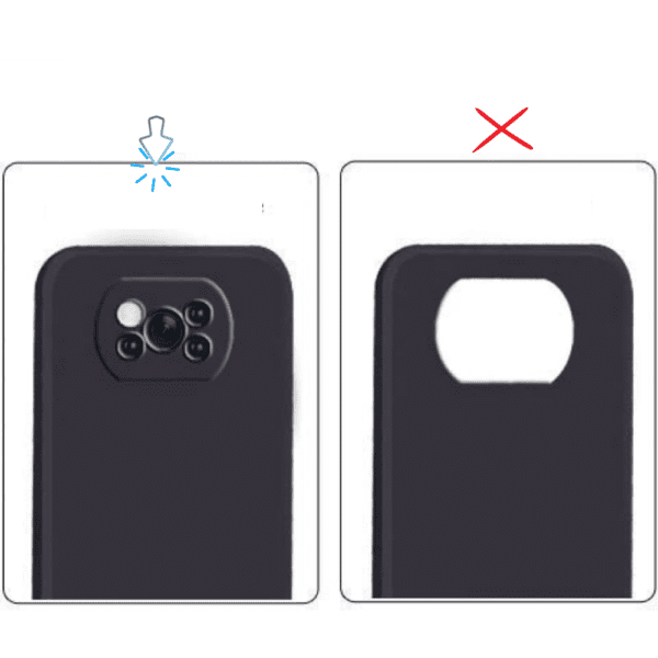 Poco X3 Back Cover With Camera Protection