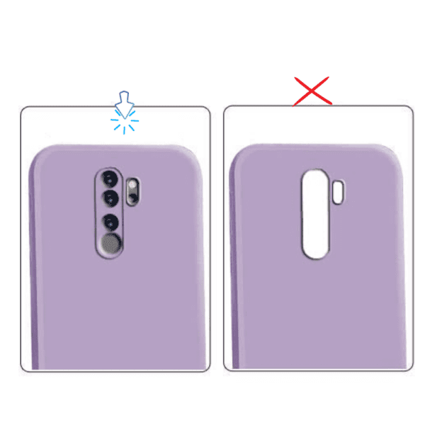 Back Cover For Redmi Note 8 Pro With Camera Protection