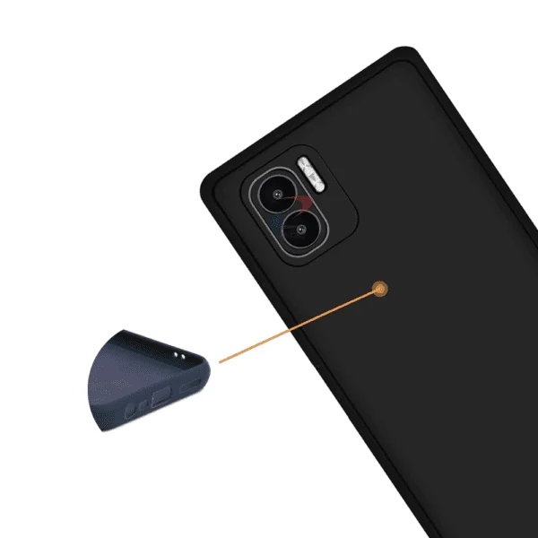 Redmi A1 Silicon Back Cover With Camera Protection