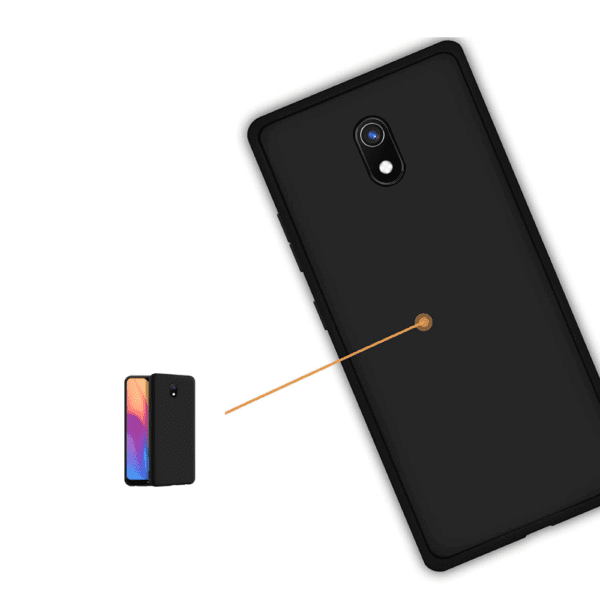 Redmi 8 ADual Silicon Back Cover With Camera Protection