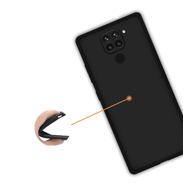 Redmi Note 9 Silicon Back Cover With Camera Protection