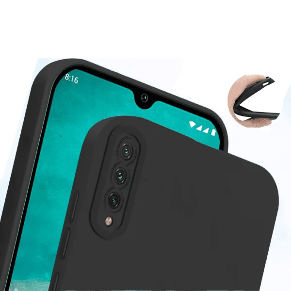 Redmi A3 Silicon Back Cover With Camera Protection