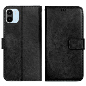 Flip Cover For Redmi A1 Leather Cover With Camera Protection