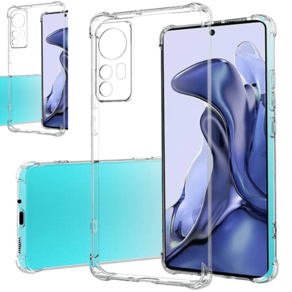 Transparent case for Xiaomi Mi Note 12 Pro | Clear back cover for Mi Note 12 Pro | Xiaomi Mi Note 12 Pro transparent protective cover