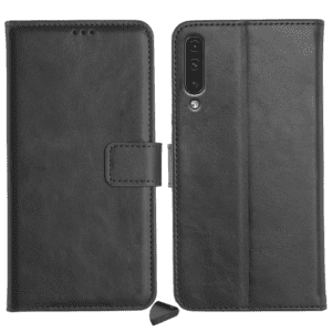 Puloka Flip | Samsung Galaxy A30 Flip Case Leather Finish | Inside TPU with Card Pockets | Wallet Stand and Shock Proof | Magnetic Closing | Complete Protection Flip Cover for Samsung Galaxy A30