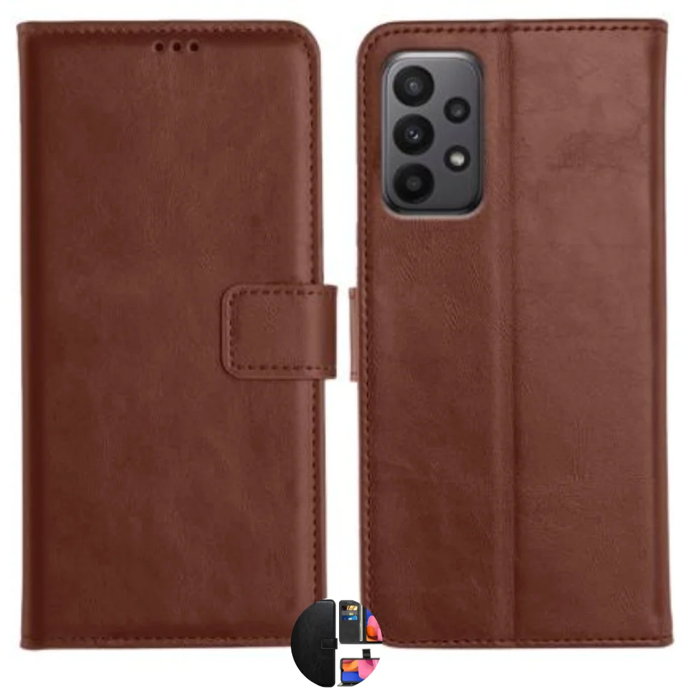 Samsung Galaxy A23 5g Flip Case Leather Finish