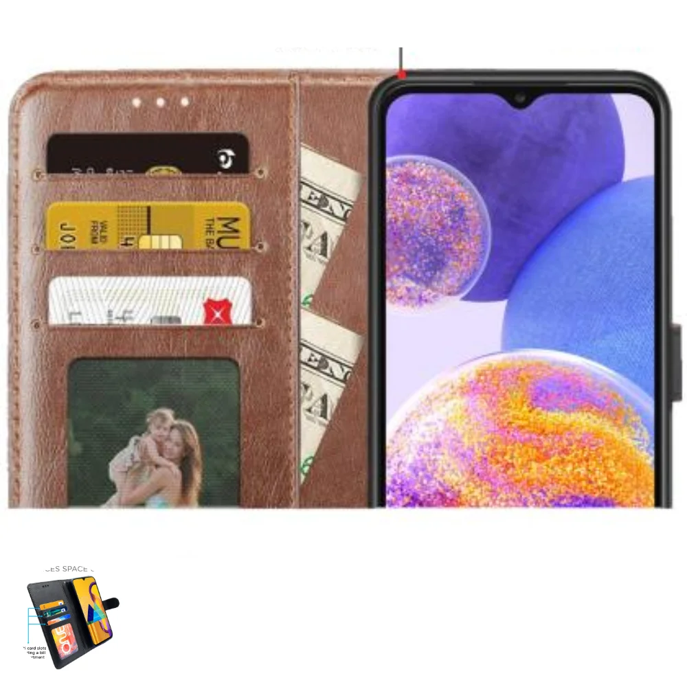 Samsung Galaxy A23 5g Flip Case Leather Finish