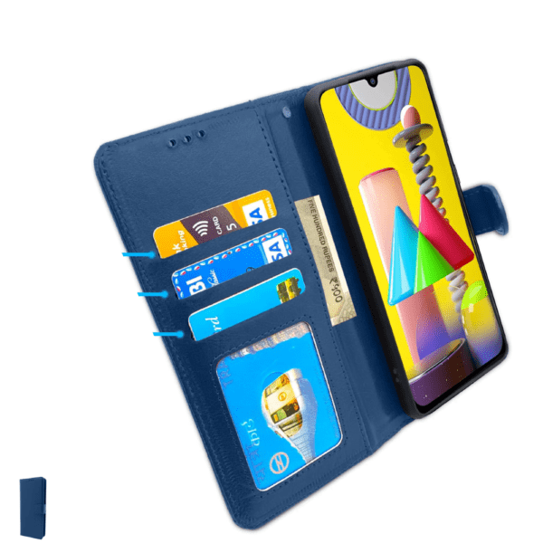 Flip Cover For Samsung M31 Cover With Strap