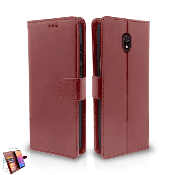 Redmi Xiaomi Mi 8 Flip Cover Leather Finish