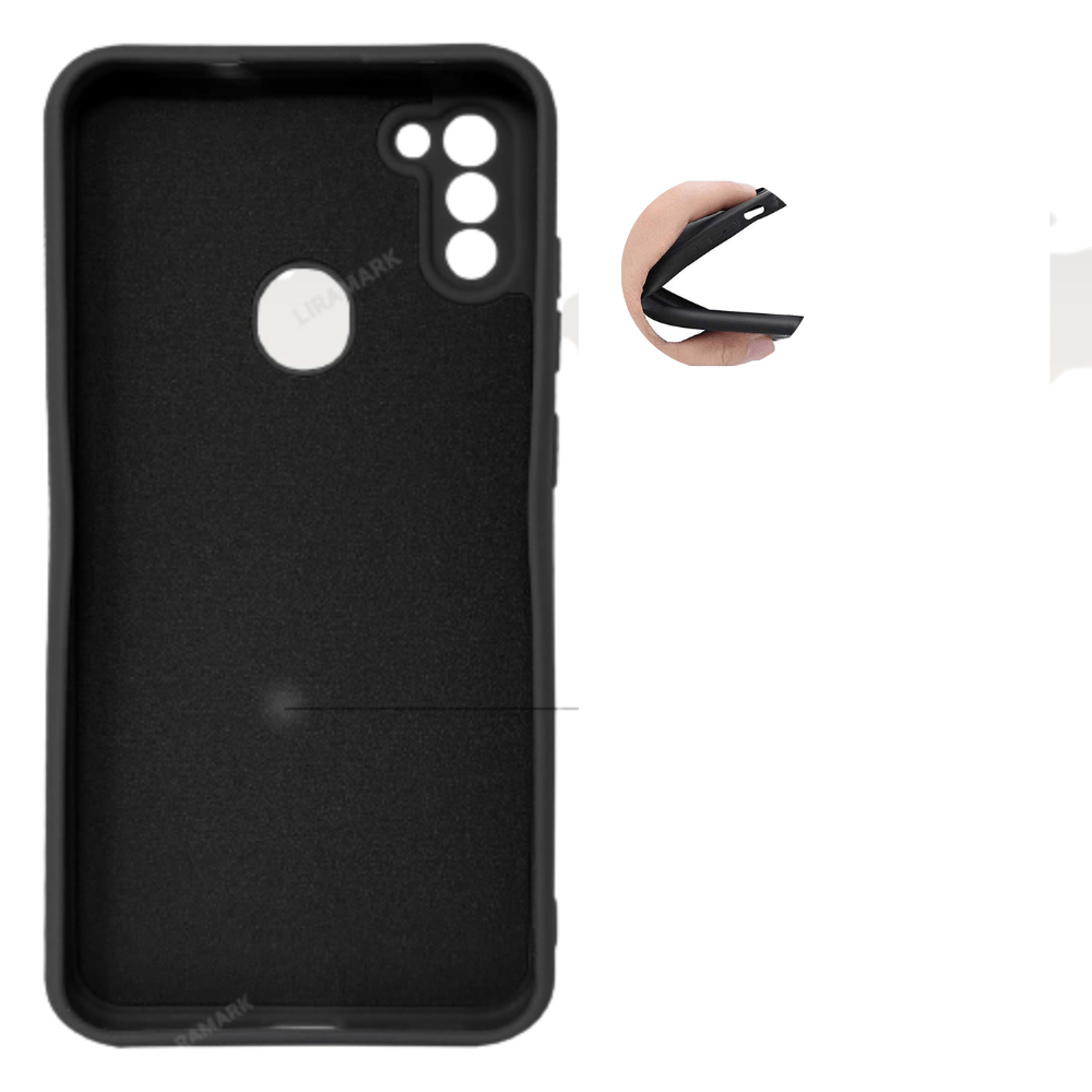 Samsung M11 Silicon Back Cover With Camera Protection