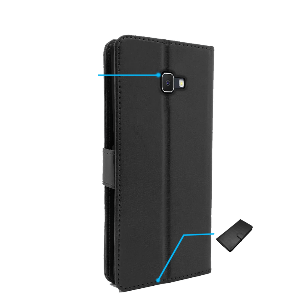 Flip Cover For Samsung J5 PrimeLeather Cover With Strap
