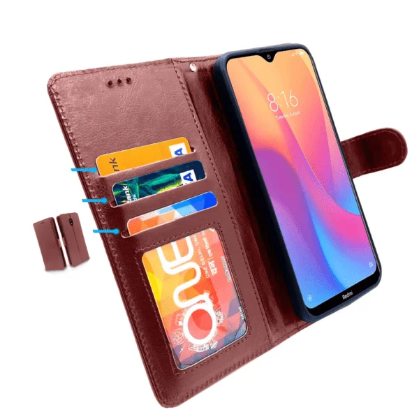 REDMI Xiomi  mi Note 5 pro Flip cover Leather Finish