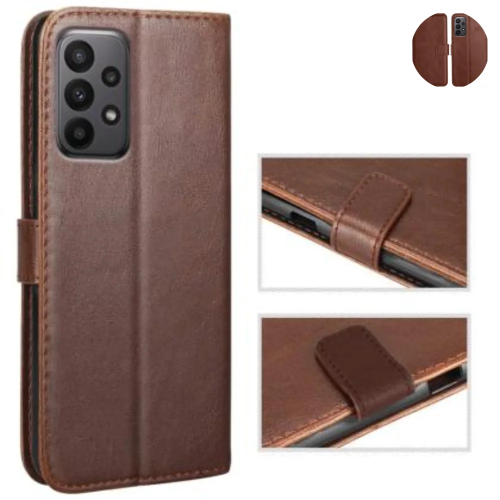 Samsung Galaxy A23 5g Flip Case Leather Finish