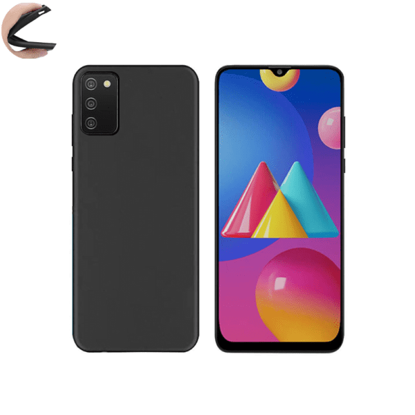 Samsung M02s Silicon Back Cover With Camera Protection