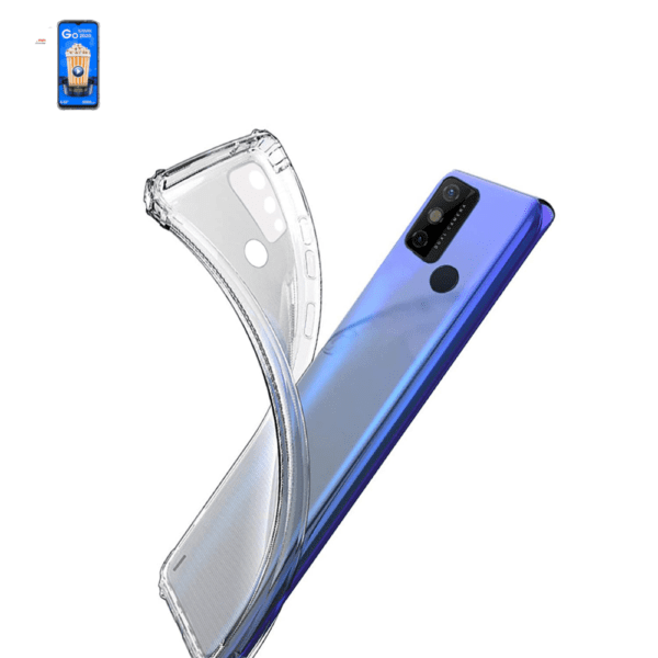 Spark Go phone case with transparency
