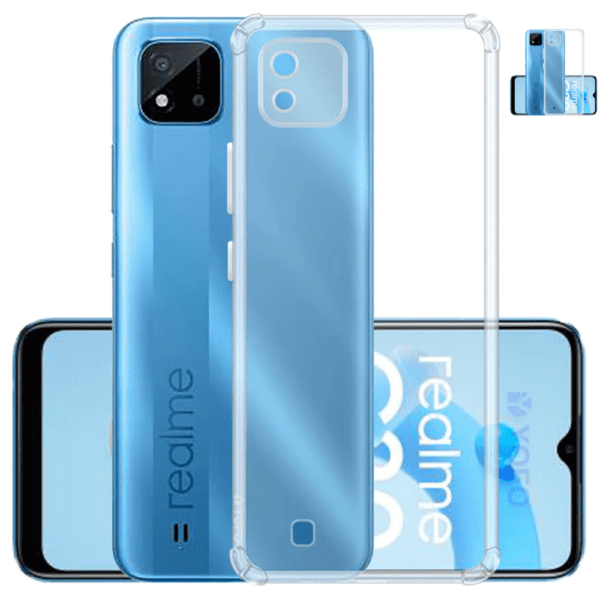 Transparent silicone case for iPhone 12