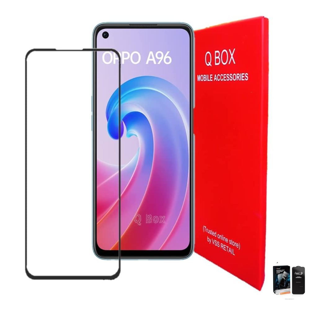 Oppo A96 Full Tempered Glass