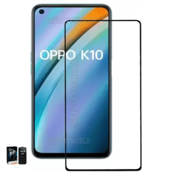 OPPO K10 4G tempered glass with high transparency 