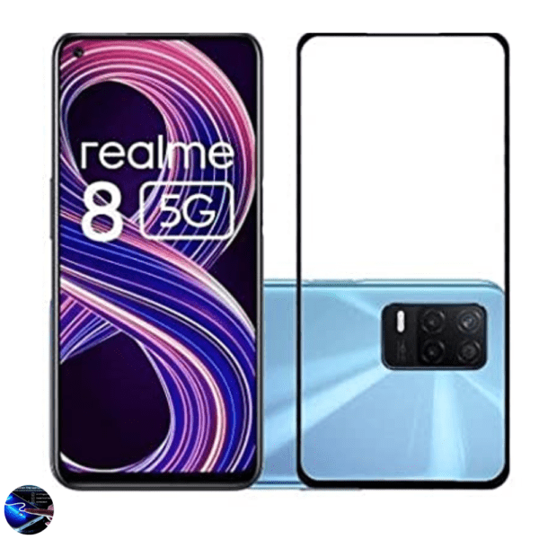 Realme 8 5G tempered glass with anti-glare coating