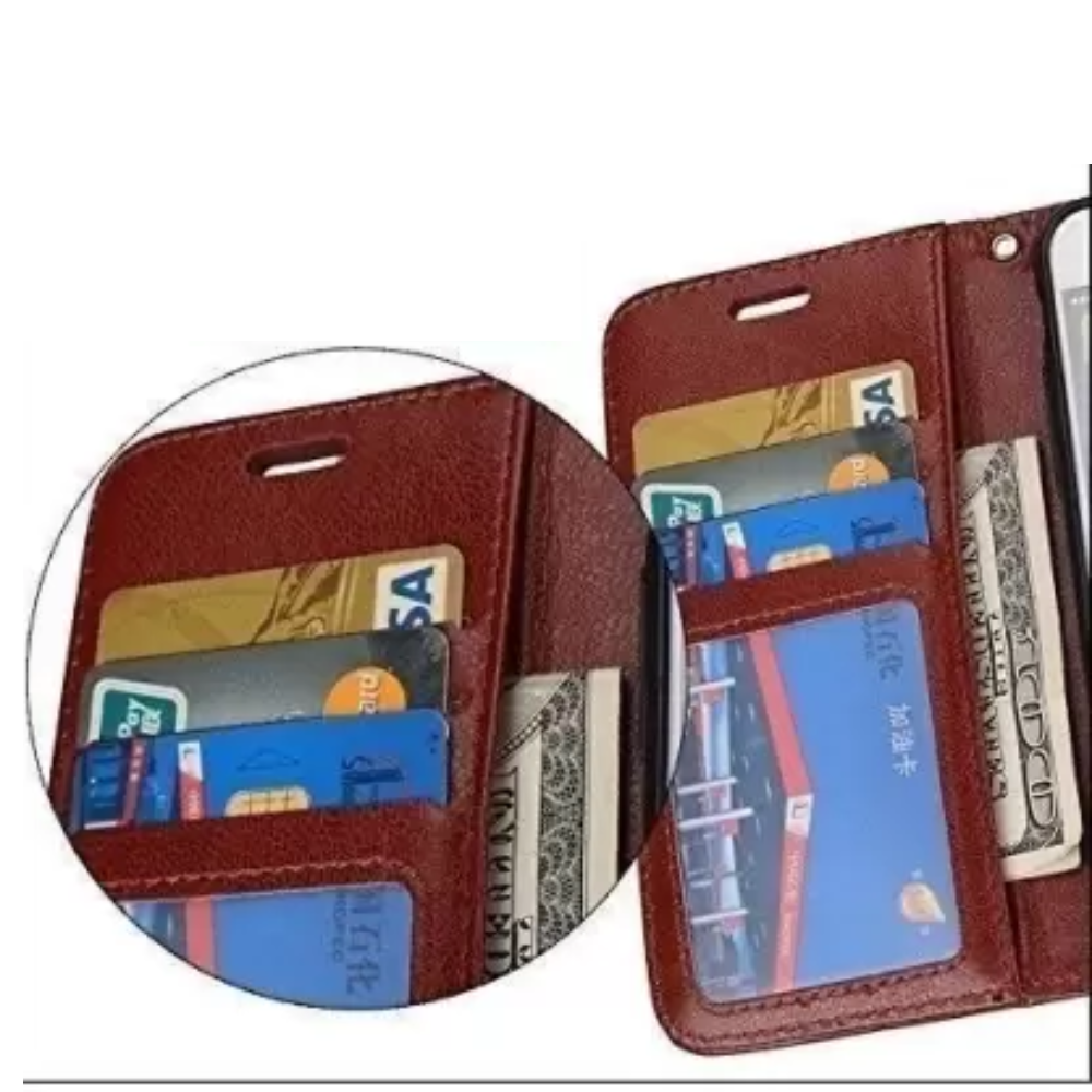 Flip Cover For Narzo N55 Leather Cover With Camera Protection