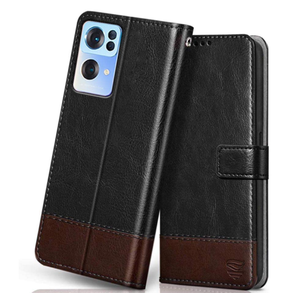 Flip Cover For Reno 7 Pro 5G With Camera Protection