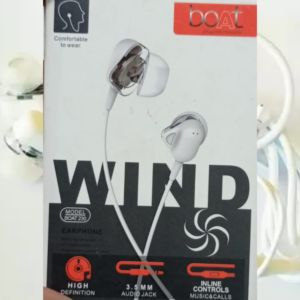 boAt 230 wind wired Earphone Wired with Mic (Multicolor, In the Ear)