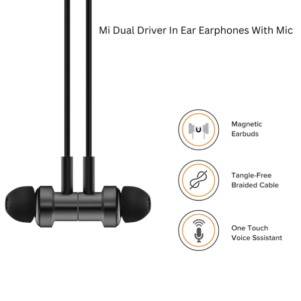 Mi Dual Driver In Ear Earphones With Mic