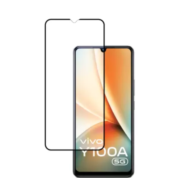 Tempered Glass for vivo Y100 5G Edge To Edge