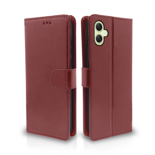 Flip Cover For Samsung A05 Leather Finish