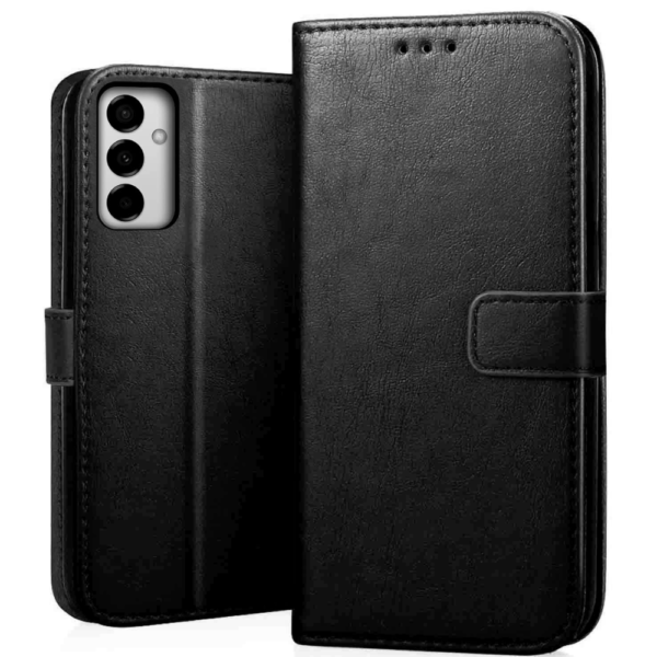 Flip Cover for Samsung Galaxy A24 Leather Finilshing